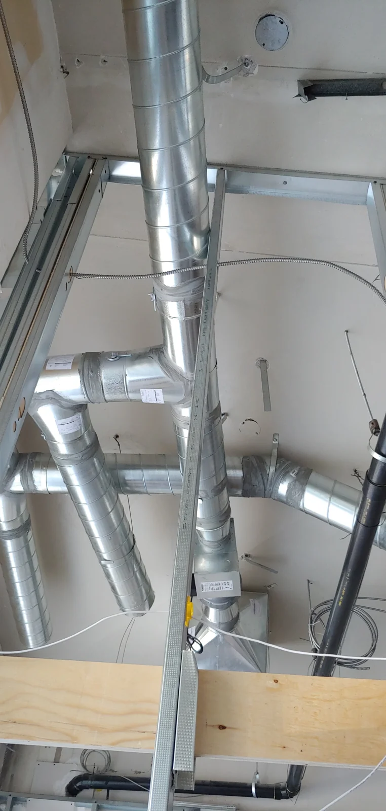 Commercial boiler installation and venting from our project archive